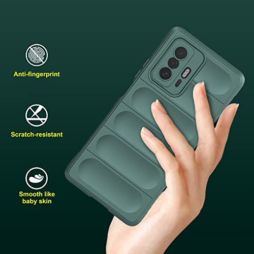 Image of Amazon Brand - Solimo Cover for Mobile Phone (Silicone Dark Green)