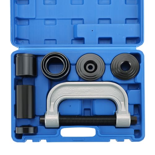 NYXOVA Ball Joint Removal Installation Tool, Heavy Duty Ball Joint Press Kit & U Joint Removal Tool with 4 Wheel Drive Adapters for Most 2WD and 4WD Cars Light Trucks