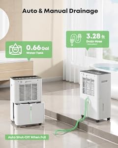 BANABIE 32 Pints 2500 Sq.Ft Dehumidifier for Basement — photo 4 of 6