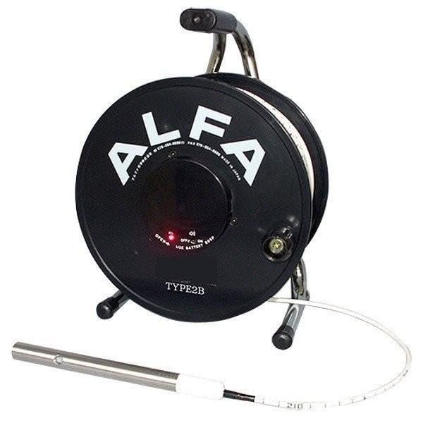 Amazon.co.jp: アルファ光学 WL50B TYPE2-50B ロープ式水位計 50m B 