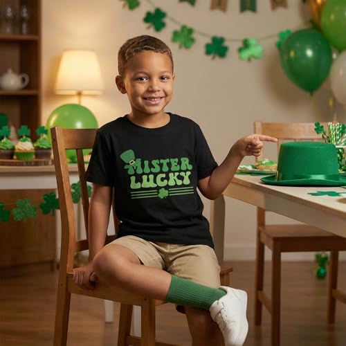 Image of Kids St. Patrick's Day Shirt Boys and Girls Green T-Shirt Clothing 4-12 Years