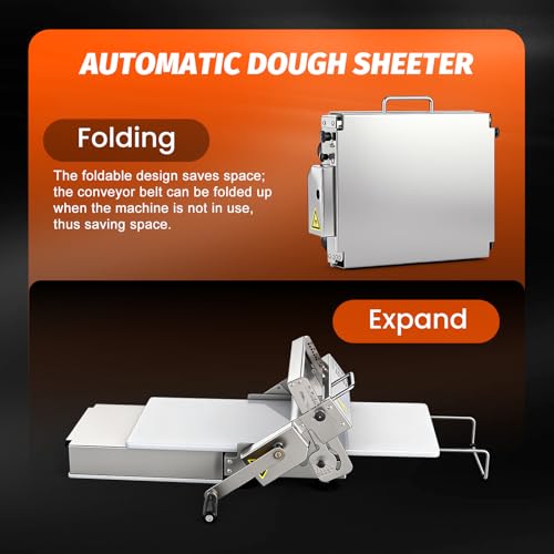 Commercial dough sheeter machine