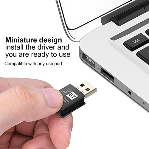 Blueshadow Mini 2-In-1 Usb Wifi Bluetooth Adapter Ac600-2.4G/5G Dual Band Wireless Network Adapter For Desktop Pc thumb #3