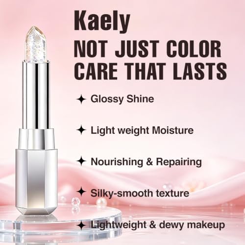 Image of evpct 2Pcs Magic Color Changing Lipstick Long Lasting Waterproof, 01&02
