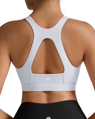Image of RUNNING GIRL Sports Bras for Women High Support,Racerback Supportive Molded Cup Sports Bra with Sewn in Pads