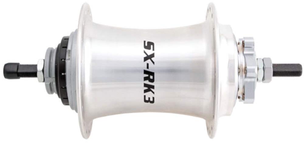 S/A Sx-Rk3 Hub Kit, Rr, 3-Speed, Csrk3, 6-Bolt, 36, Silver, Wtrim Kit/Twist-Shifter/Cable