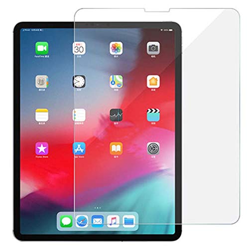 Soezit Case Friendly iPad Pro 12.9 inch (2018 Release) Screen Protector Shield Tempered Glass 2.5D Edges