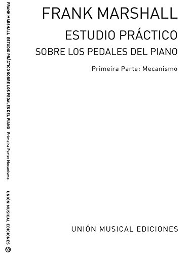 Frank Marshall: Estudios Pedales Piano - Partituras