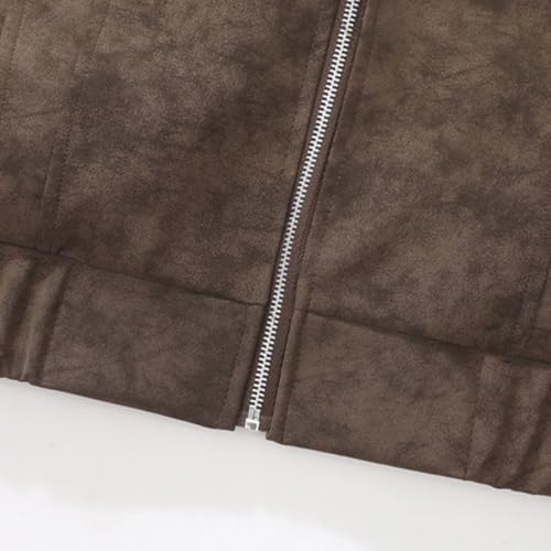 Chaqueta de entretiempo para hombre tipo cazadora de piloto retro 6
