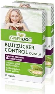 GreenDoc Kapsułki kontrolujące cukier krwi | 2 sztuki