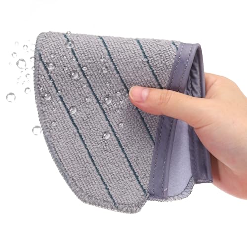 QUARKZMAN 1set Mikrofaser Tuch Wischpads und Einweg Tücher Wischpads Roboter Staubsauger Zubehör für Ecovacs für Deebot T10/T10 Plus Ersatz Pads