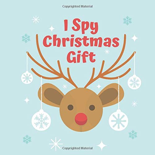I Spy Christmas Gift: I Spy Animal Gift Guessing Game for 2-5 Year Olds Perfect Gift for Kid