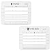 Jot & Mark Crown Ruler Envelope Stencil - Includes 2 Templates - Fits All Sizes - Perfect for Hand Addressed Envelopes, Invitations, and Place Cards