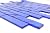 Abolos Landscape 12" x 12" Pool Rated Mediterranean Blue Glass Mosaic Backsplash Wall Tile (12 SqFt/Case)