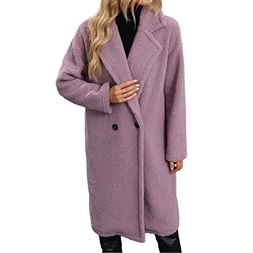 Manteau de laine pour femmes contre le froid moyen long