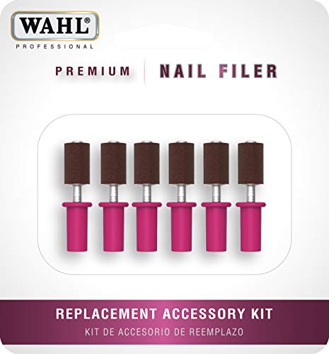 Wahl Professional Animal Premium Nail Filer Replacement Kit (#5961-200), Pink, .8 OZ