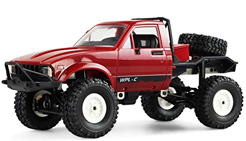 Pick-Up 4WD 1:16 Amewi 22351 rouge avec transmission intégrale