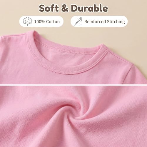 Image of Easter Shirts for Girls Kids Easter Gift Bunny T-Shirt Clothing 3-12 Years
