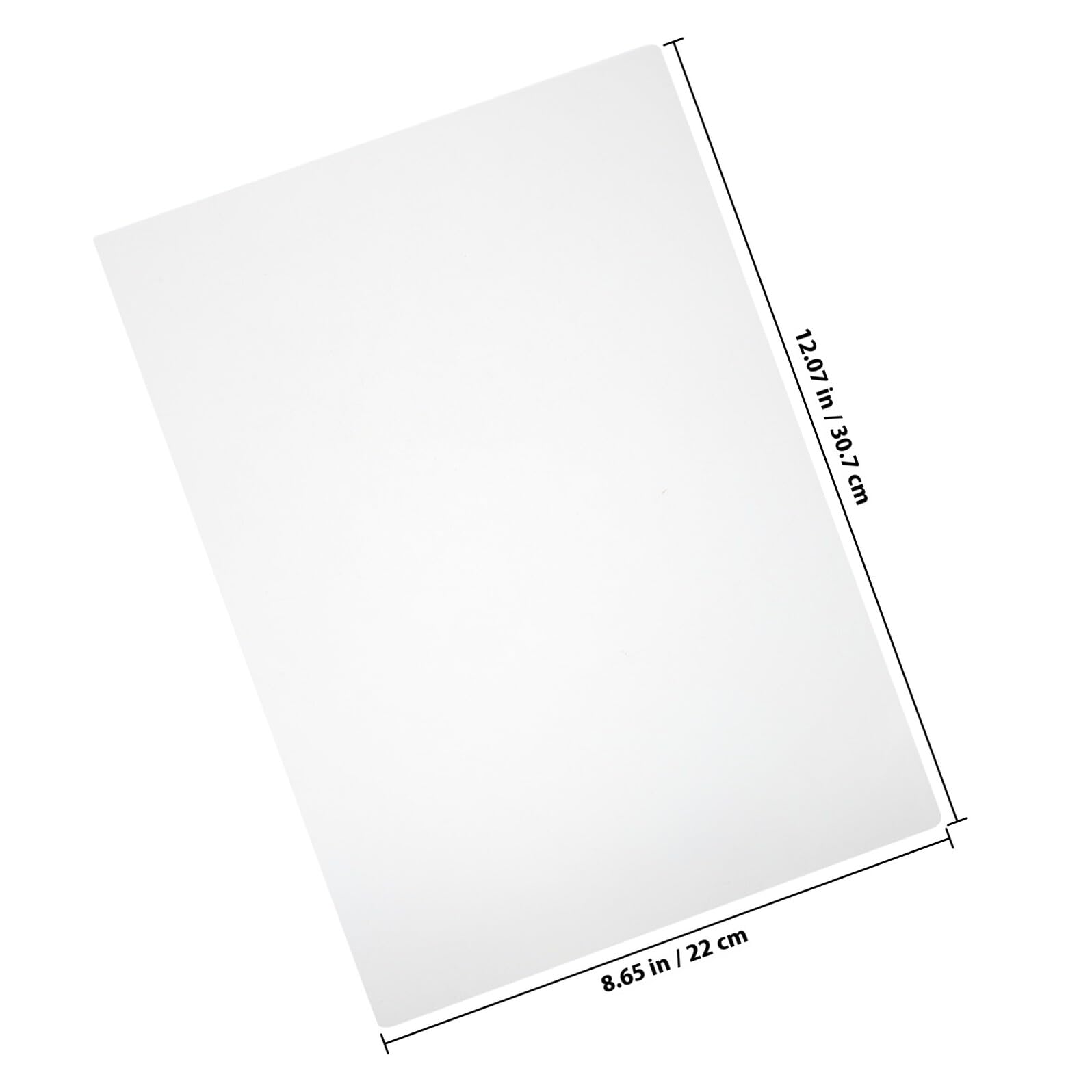 Transparente Laminierfolien 100 Stück 50 Mikron Pet Eva für Fotos