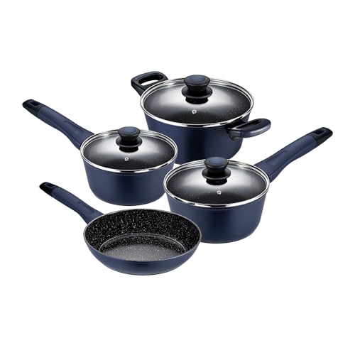 Oxford Conjunto De Panelas Em Alumínio Forjado 4 Peças Everyday A...