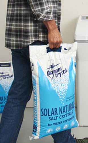 Crystal Solar Natural Water Softener Salt, 100 lb (2 Packs of 50 lb) Wholesalehome Cloth Included
