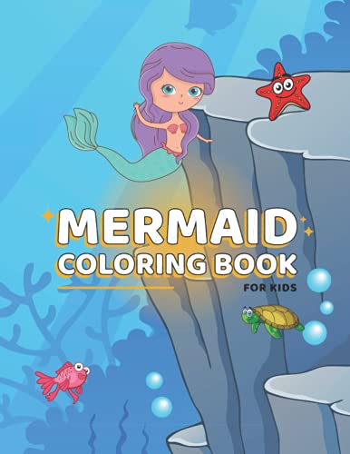 Mermaid Coloring Book: Mermaid Books for Kids | Mermaid Activities for Kids