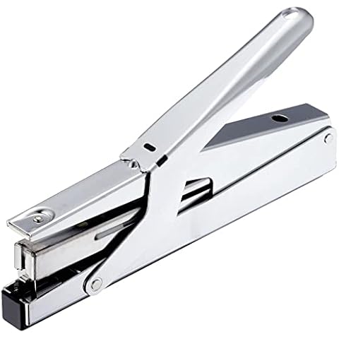 Rapid 21310400 Heftzange E10, Kunststoff/Metall, 10 Blatt, chrom Cover