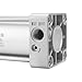Baomain Pneumatic Air Cylinder SC 63 x 50,PT 3/8, Bore 2 1/2 inch(63mm), Stroke 2 inch(50mm),Dual Action 1 Mpa,for Industrial Machinery