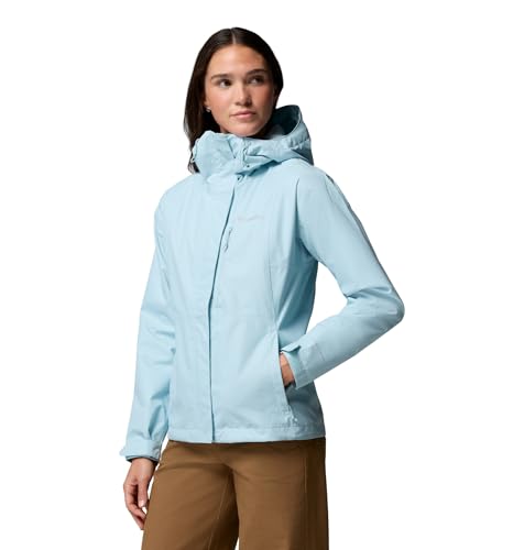 Columbia Women's Hikebound 2 Jacket, Waterproof Rain Jacket, Marine Light, Small - Image 2
