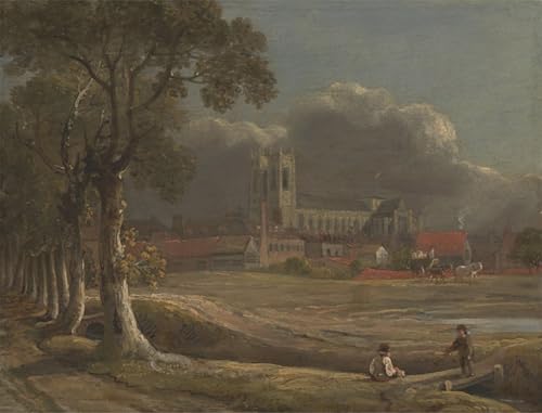 Pinturas famosas Abbazia di Westminster da Tothill Fields cuadro lienzo mural 60x90cm