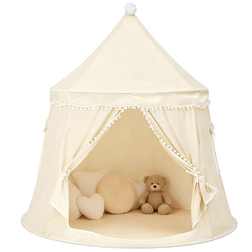 Play Tent, Large Playhouse Kids Castle Play Tents with Carry...