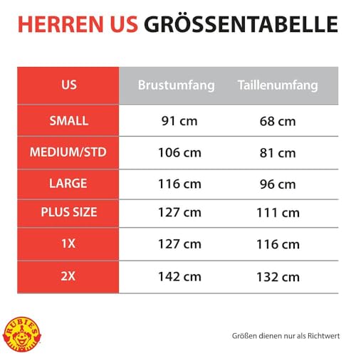 Rubies Superman ~ Superman - Camiseta para hombre, talla L