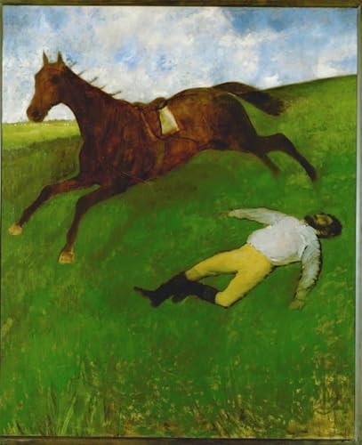 Peinture Affiche de prestige Edgar Degas toile premium 60x90cm