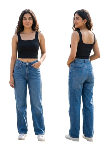 Image of Women's Square Neck Ribbed Knit Crop Tank Top - Sleeveless Fitted Casual Stretch Cotton Cami Top for Summer & Layering, Black | High-Stretch Bodycon Street Cropped Top.