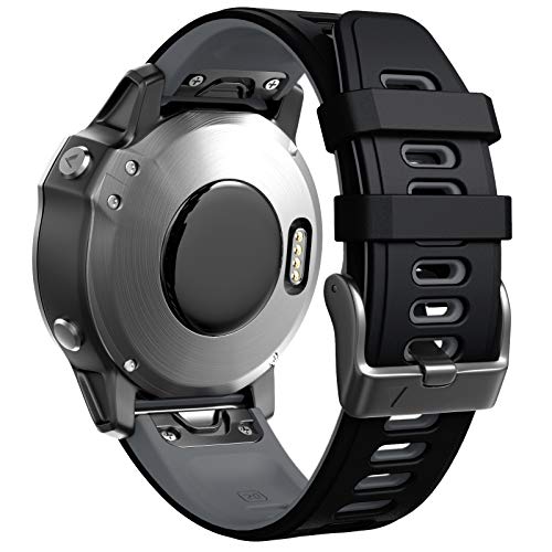 Correa compatible Fenix 7S banda silicona bicolor 20 mm