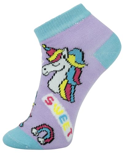 Gelante 12 Pairs Girl Children Toddler Kids Cotton Ankle Socks4