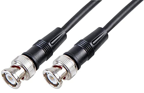 Câble BNC mâle vers BNC mâle 10m RG58U cordon coaxial 50 Ohm