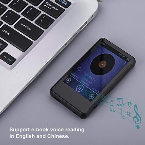 MP3-speler met Bluetooth, 8G 3,0 inch IPS-scherm Bluetooth Metalen MP3-muziekspeler met ingebouwde luidspreker Digitale audiospeler Draagbare mini-e-booklezer - Image 3