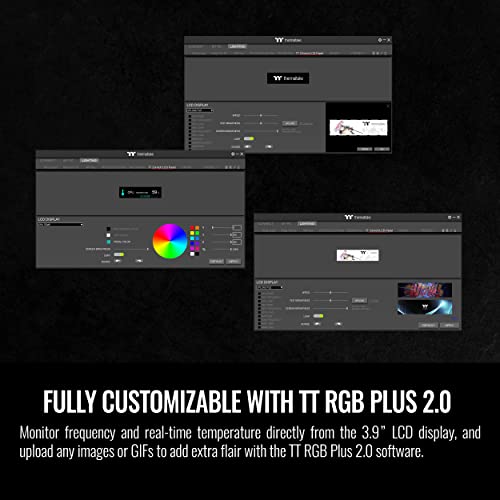 Image of Thermaltake Ceres Series Snow LCD Panel Kit, 3.9 inch LCD Display, Supported by TT RGB Plus 2.0 Software, Presents Real time Information, Easy Customization, AC-064-OO6NAN-A1