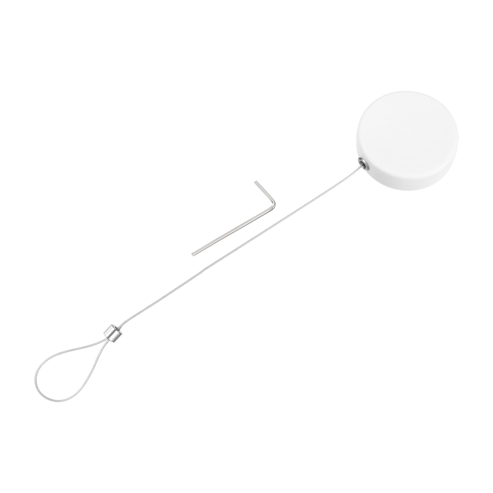 Security Lanyard 2Pcs Retractable Remote Control Tether Retractable Cable  Lock Remote Lanyard Extender Retractable