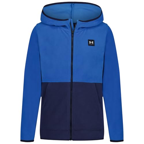 Image of Under Armour Boys' Pullover Hoodie Sweatshirt, Soft & Comfortable Fleece, Outdoor Collection