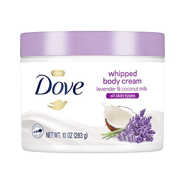 Dove Whipped Lavender and Coconut Milk Body Cream 10 oz