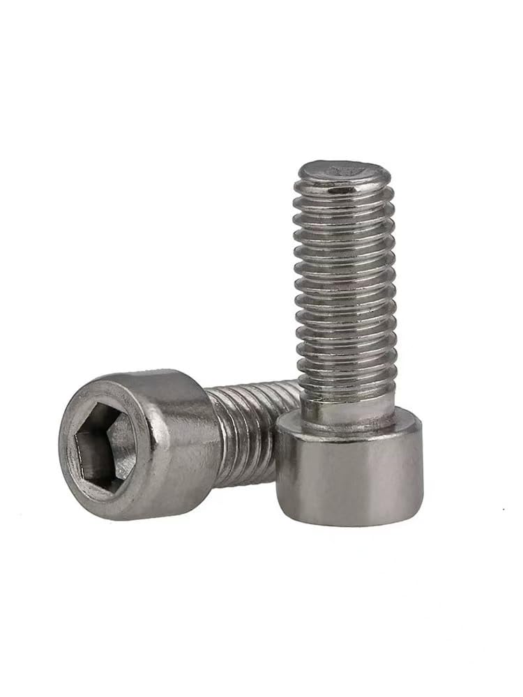 Bulloni e viti in acciaio inossidabile 304, Viti a testa cilindrica con esagono incassato DIN912 in acciaio inossidabile SS304 M14 M16 M18 M20 M24(M24 x 160mm -1pcs)