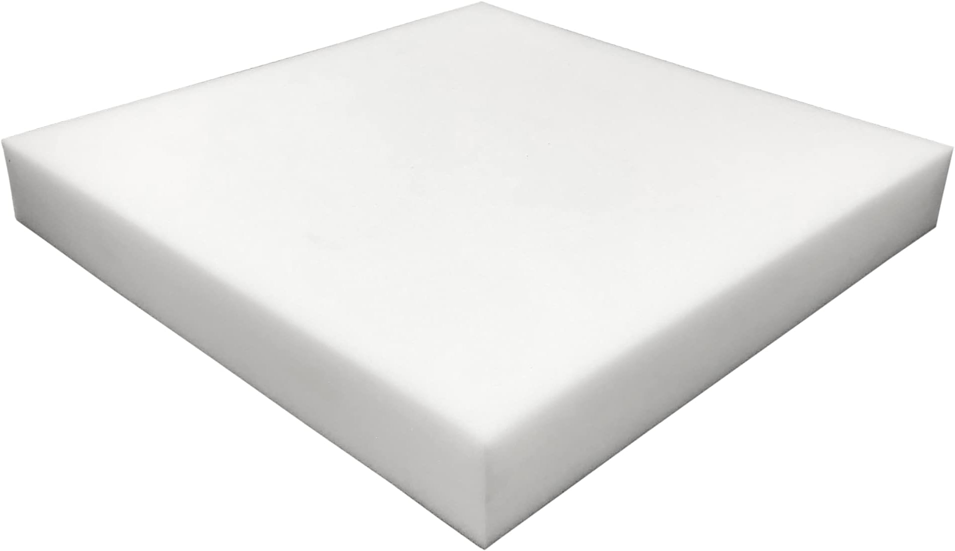 Foamma 2" x 20" x 20" High Density Upholstery Foam Padding, Thick-Custom Pillow, Chair, and Couch Cushion Replacement Foam, Craft Foam Upholstery Supplies, Foam Pad for Cushions and Seat Repair