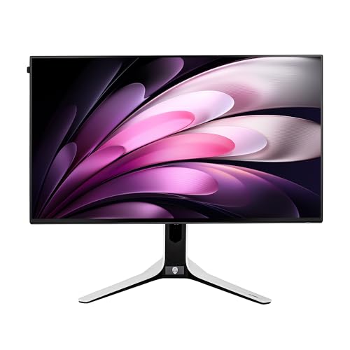 Image of Alienware AW2723DF 27-Inch Gaming Monitor (2560 x 1440p) at 280Hz Display (Lunar Light) (2 Pack) Bundle with MK540 Advanced Wireless Keyboard and Mouse Combo, Black + Cleaning Kit + More