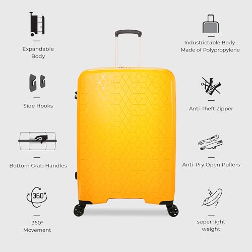 Verage Luxe Diamond 78 Cms (L) Expandable Hardsided Check-in - Main Image