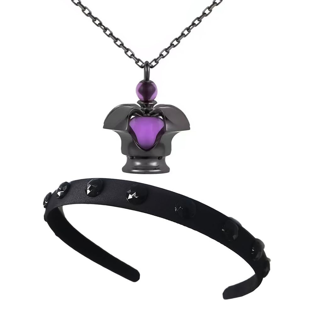 YOXOCOSO Akemi Homura Necklace Anime Akemi Homura Cosplay Headband Props Costume Accessories
