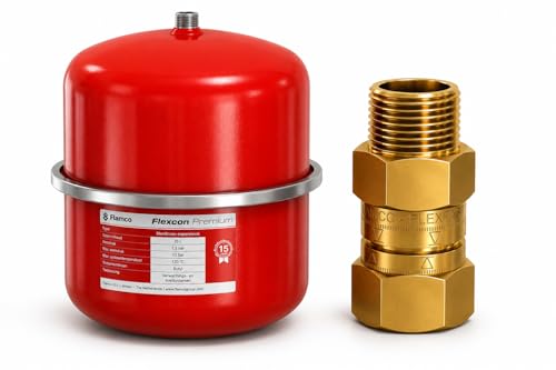 Flamco Flexcon Premium 16924 Flexfast 27920 ensemble vase d'expansion chauffage 25L