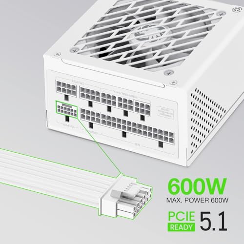 Fuente GAMEMAX GS Series SFX 650W Modular 80 Plus Gold miniatura 3