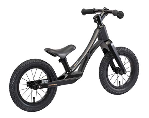 BIKESTAR Magnesium (superleicht) Kinderlaufrad Lauflernrad Kinderrad für Jungen und Mädchen ab 3-4 Jahre | 12 Zoll Kinder Laufrad BMX Ultraleicht | Schwarz | Risikofrei Testen – Bild 5